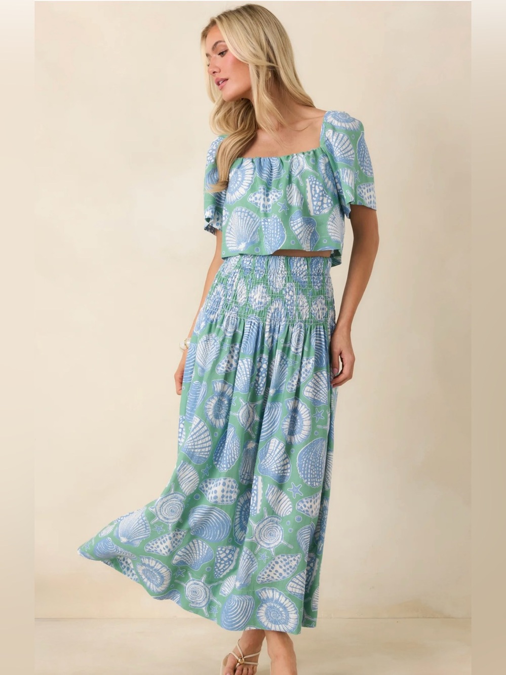 PARADISA /Posperina Linen Blend Skirt